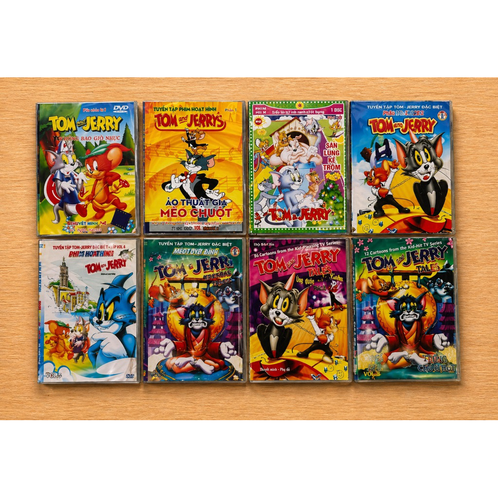 Dvd Phim Hoạt Hình Tom And Jerry