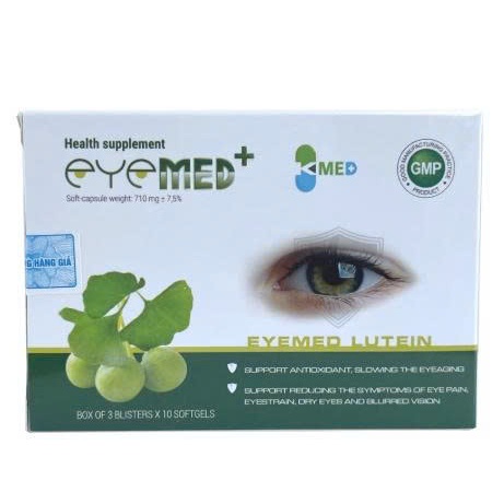 Viên Uống Bổ Mắt EyeMed 1 Hộp 30 Viên