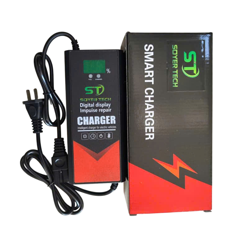 Sạc xe điện-Sạc xe đạp điện ngắt tự động 60V-20Ah - 60V-20Ah