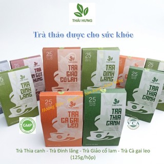 Trà thìa canh, trà đinh lăng, trà cà gai leo, trà giảo cổ lam - Thái Hưng