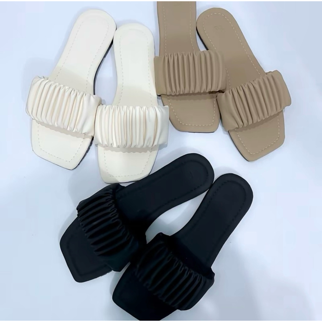 Dép BẢNG NHÚNG chất da lụa êm chân tích hợp mang cả ngày size 35-39 giày dép Hnstore