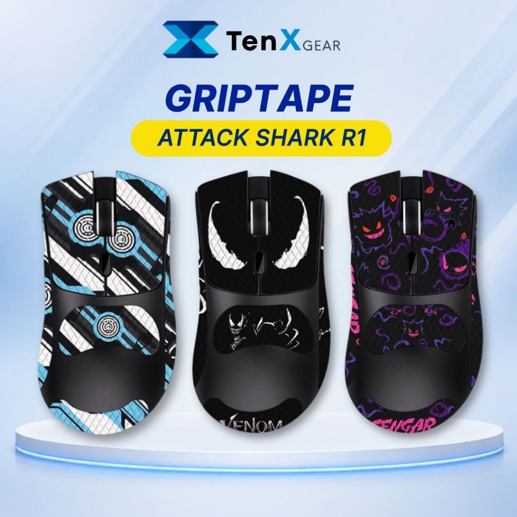 Miếng Dán Chống Trượt Grip Tape Attack Shark R1 - Skin Griptape AttackShark R1