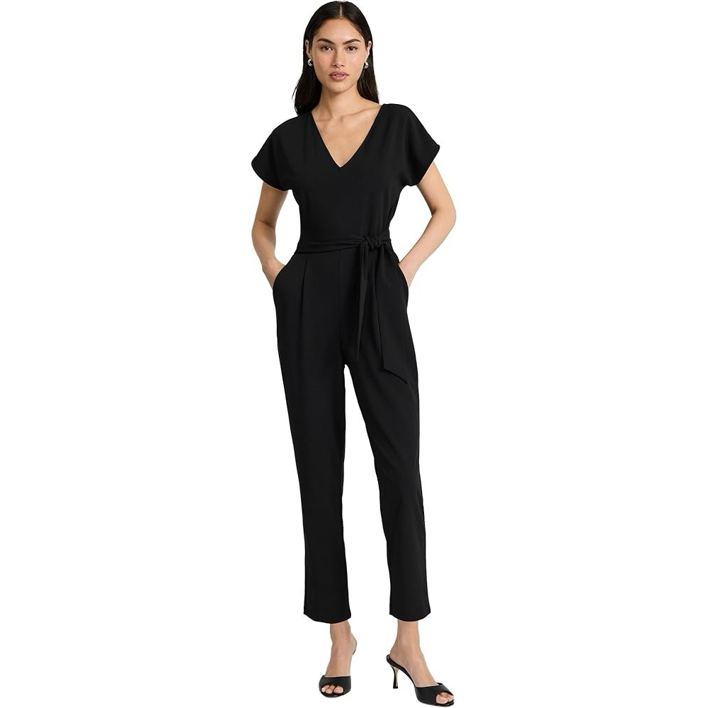 Jum EXPRESS VNXK  size S mầu đen. Jumsuit mầu đen công sở