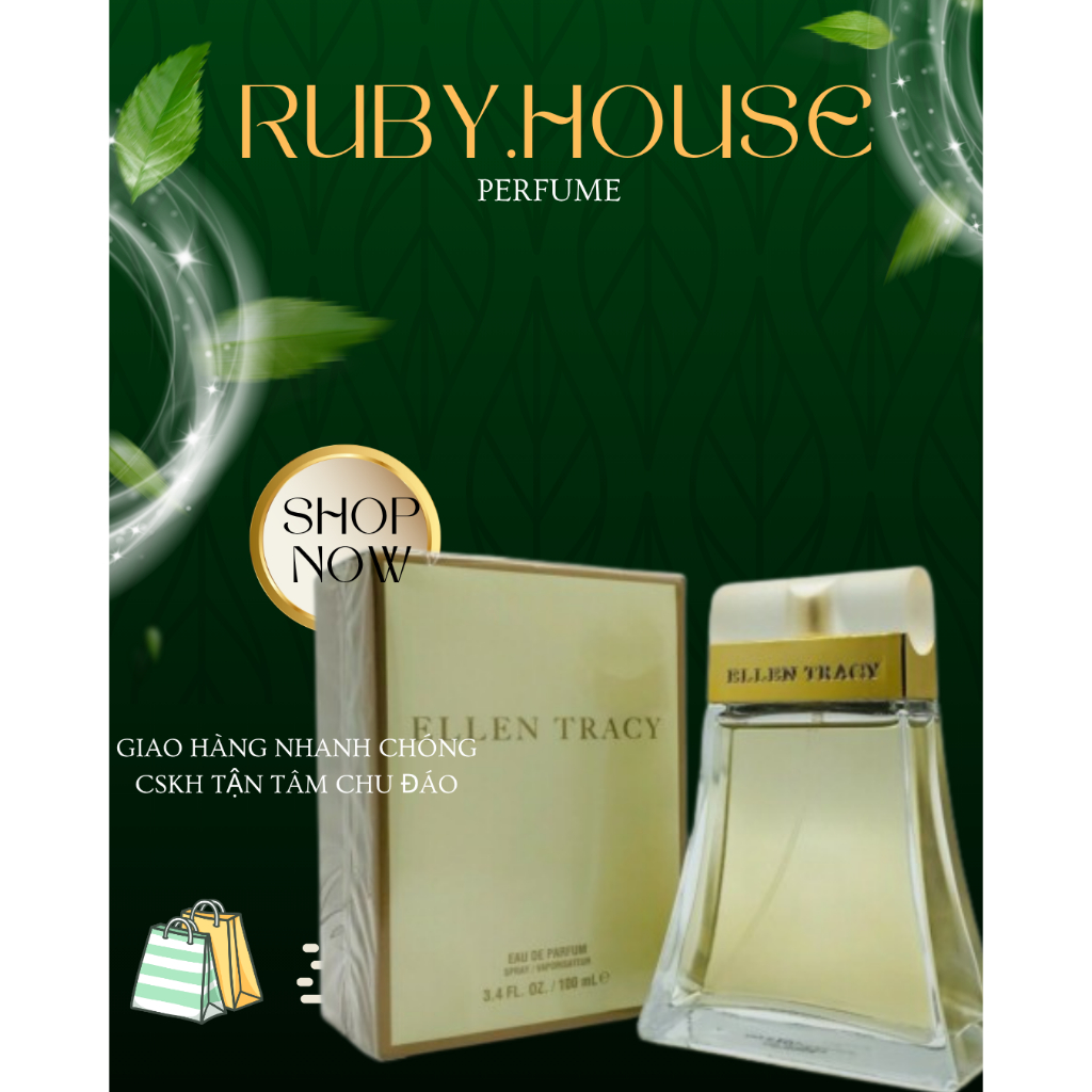 Nước hoa Ellen Tracy Eau De Parfum Spray 10 ml (Nữ)🌼