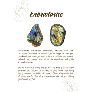 Vòng tay macrame Moonstone x Labradorite tự nhiên