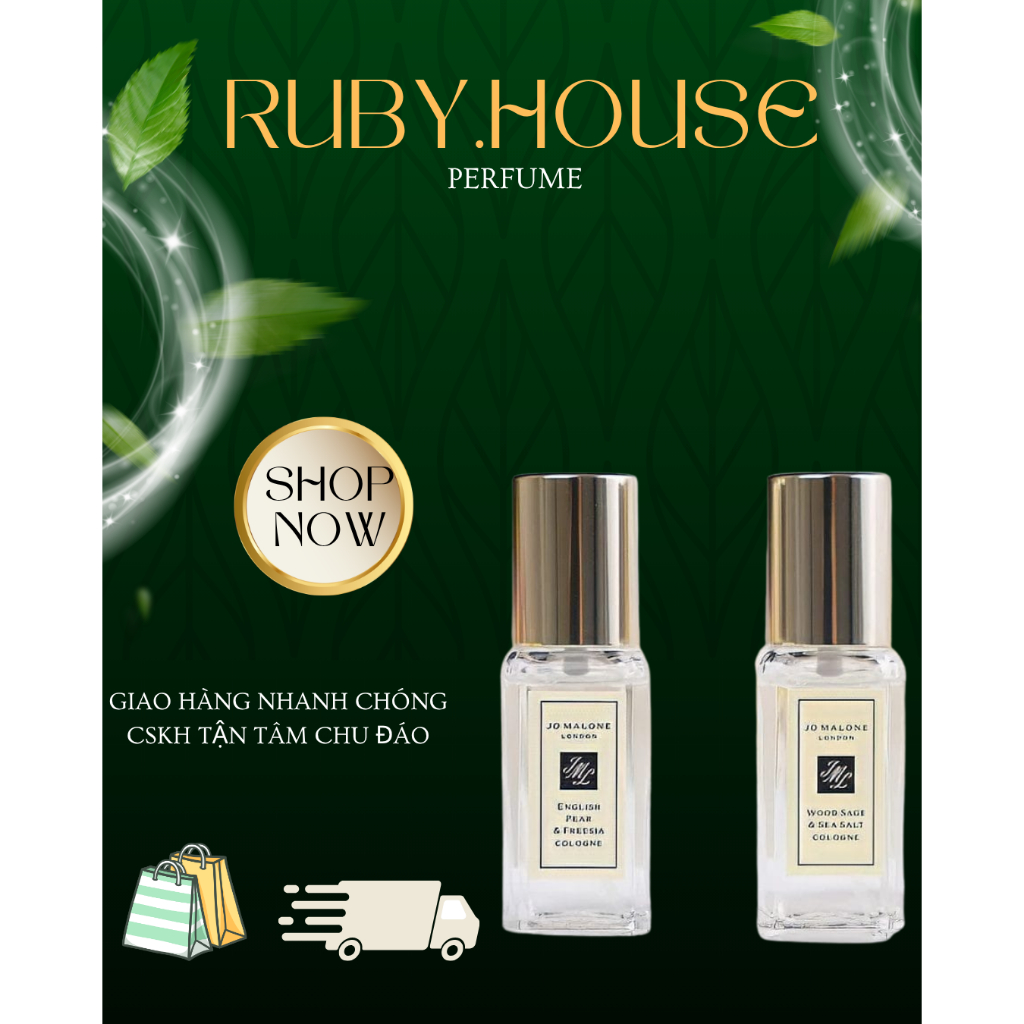 Nước hoa mini Jo Malone English Pear & Freesia Eau De Cologone 9ml🌼