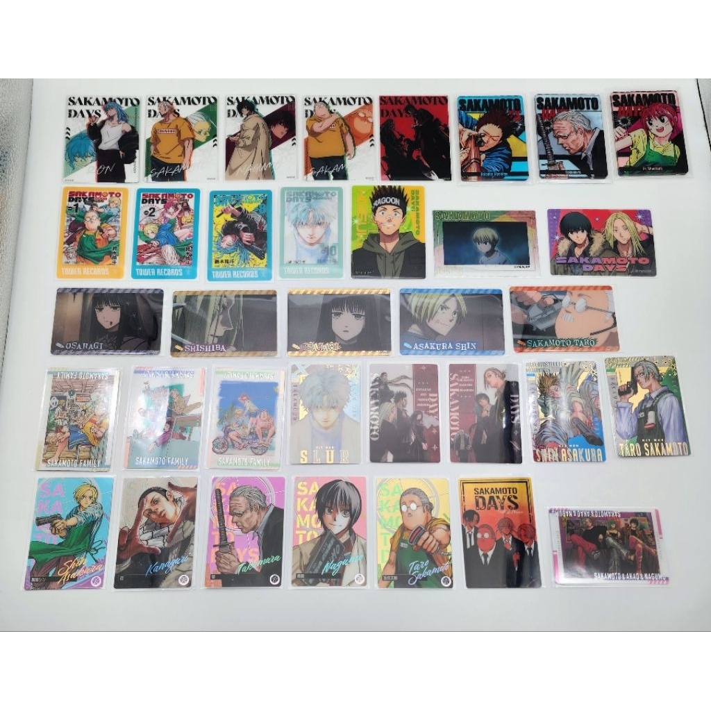 🔥 GOODS OFF – SAKAMOTO DAYS - SÁT THỦ VỀ VƯỜN, 02, Thẻ bài • Bo góc • Tranh ảnh CHÍNH HÃNG, 2ND 🔥