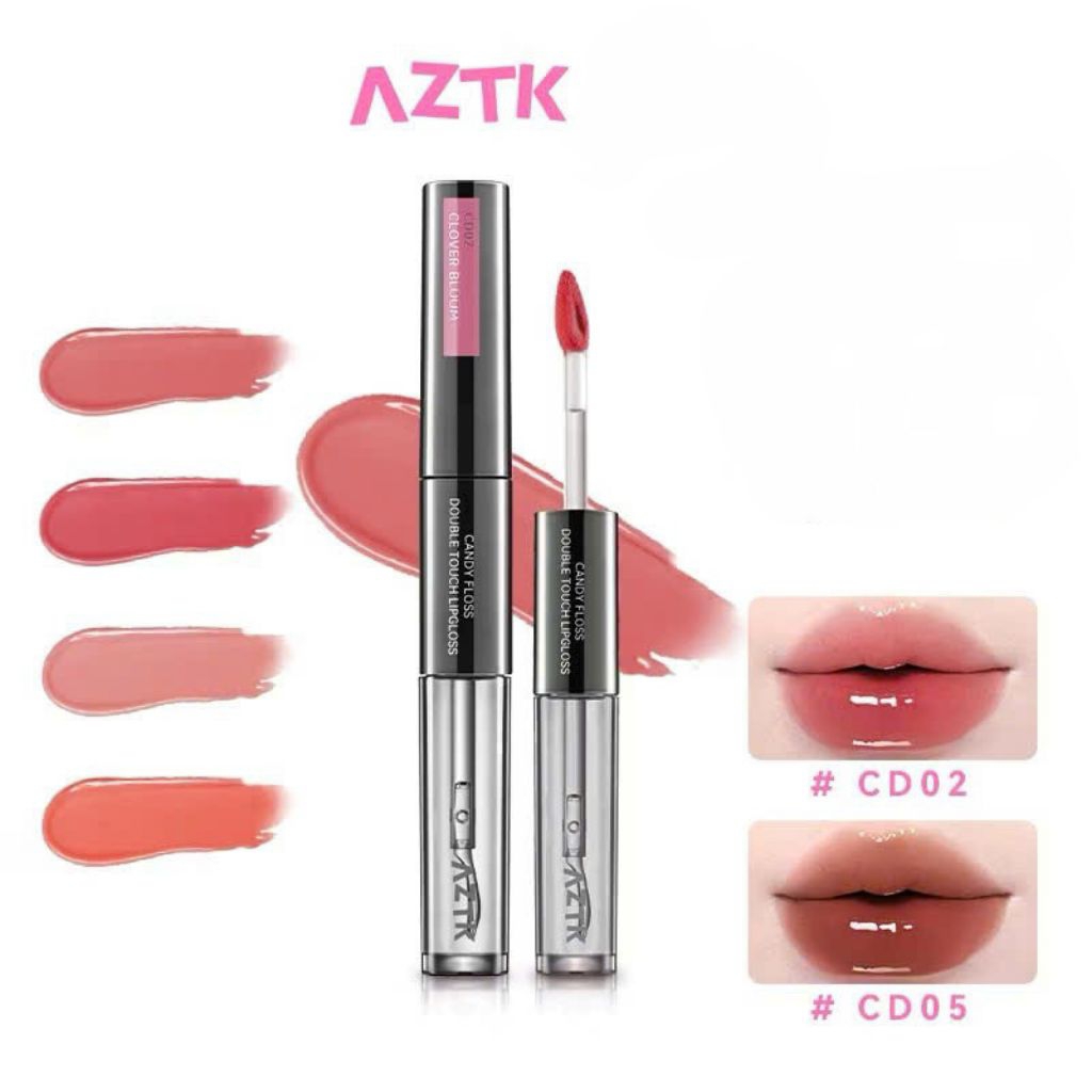 Son 2 Đầu AZTK ( Lì + Bóng Dưỡng Mịn – Lâu Trôi, Không Khô Môi, Trang Điểm Tự Nhiên) - chính hãng 10