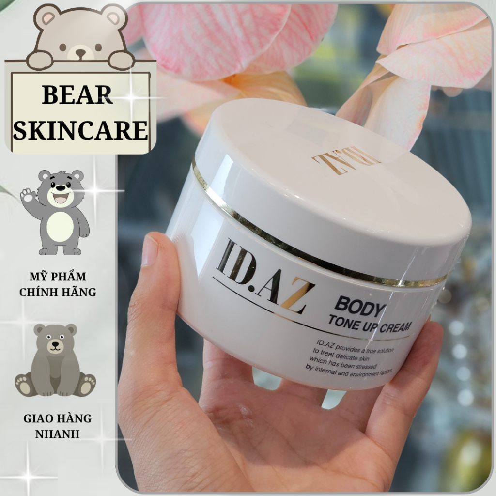 (Công ty) Kem dưỡng thể nâng tông Id Placosmetics ID.AZ Body Tone Up Cream 200ml