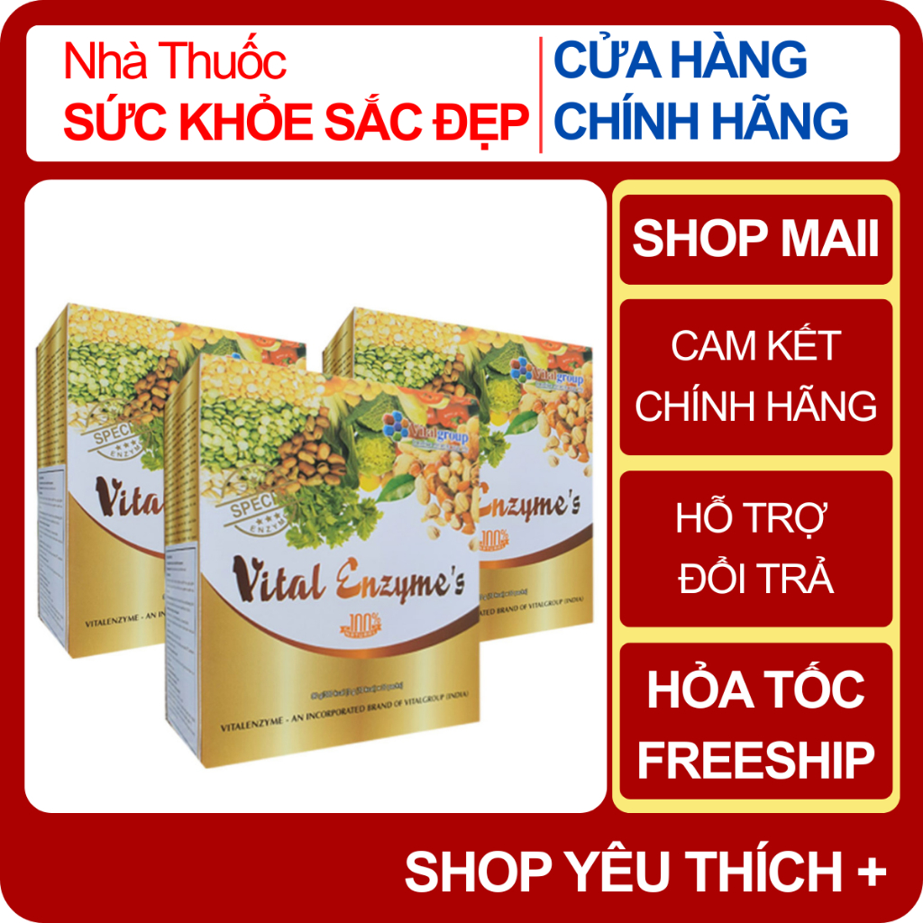 [ SỈ 1250K ] Vital Enzyme’s Chính Hãng Hàn Quốc - 30 Gói