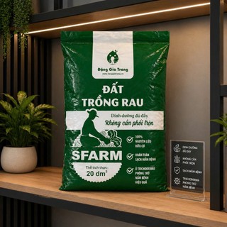 Đất Trồng Rau Hỗn Hợp Đủ Dinh Dưỡng - Bao 20dm3