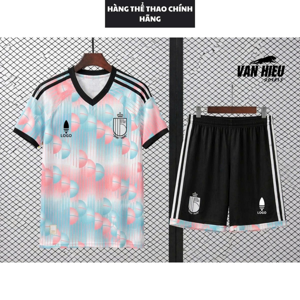 Bộ quần Áo Bóng Đá Đội Tuyển Bỉ Sân Khách WC 2026 - chất vải thái cao cấp - VH SPORT