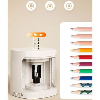 MÁY GỌT BÚT CHÌ ĐIỆN TENWIN  – GỌT NHANH, SẮC, TIỆN LỢI | ,Sạc Lần Dùng ĐượcHơn 300 Lần Gọt.