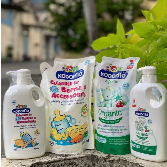 Nước Rửa Bình Sữa Organic Kodomo [Lion-Nhật Bản]