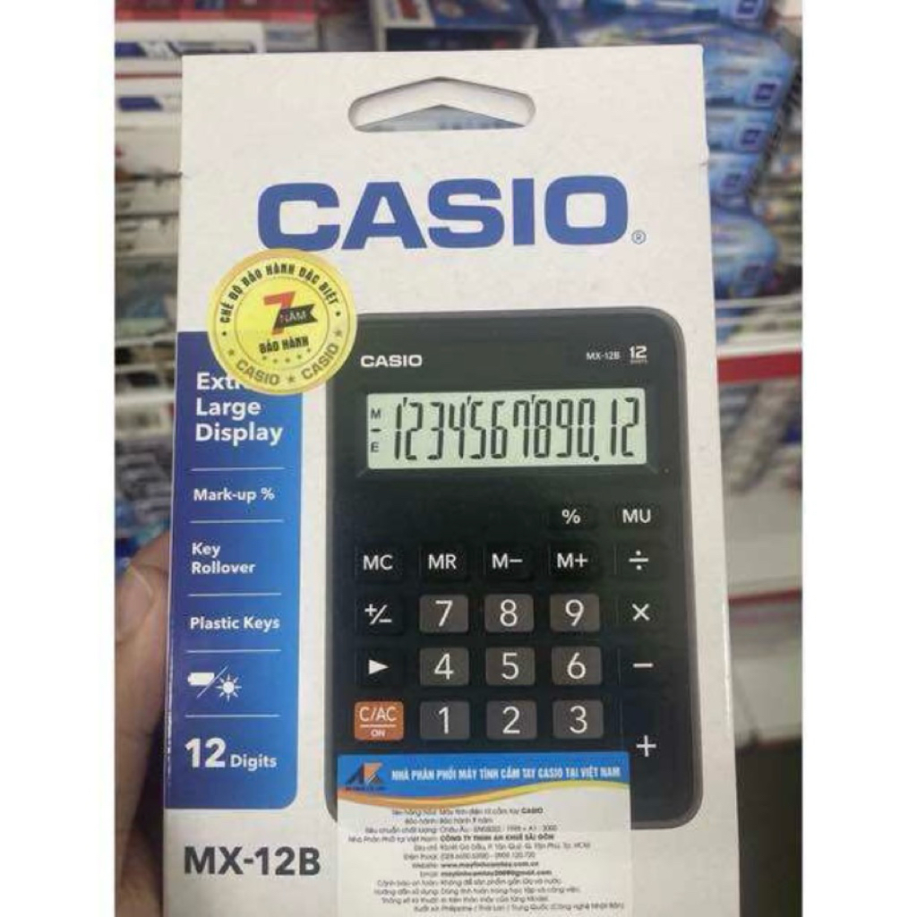 MÁY TÍNH CASIO MX12B