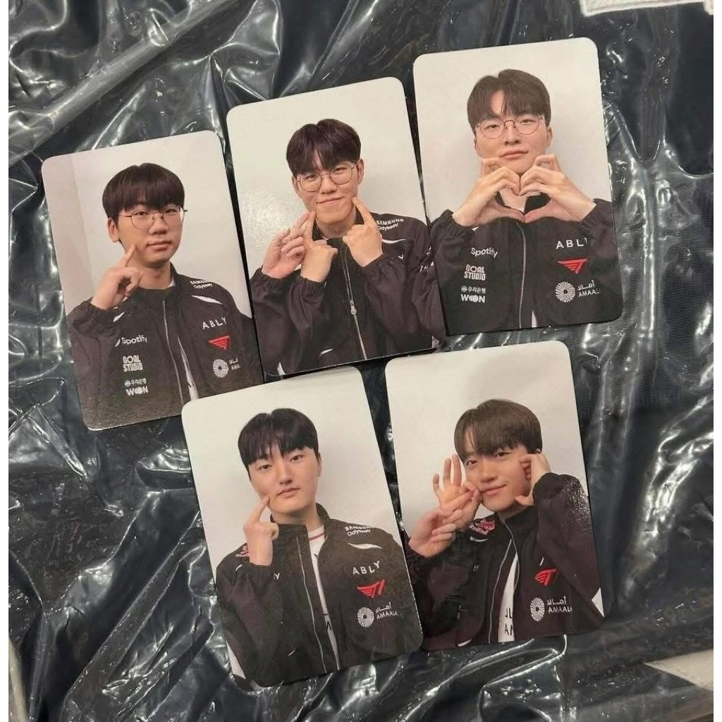 T1 Doran/Oner/Faker/Peyz/Keria card T1 Homeground 2026 hàng chính hãng (ib trước khi đặt)
