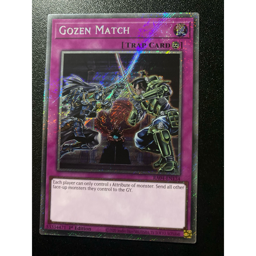 Gozen Match - Platinum Secret TCG - RA04-EN134
