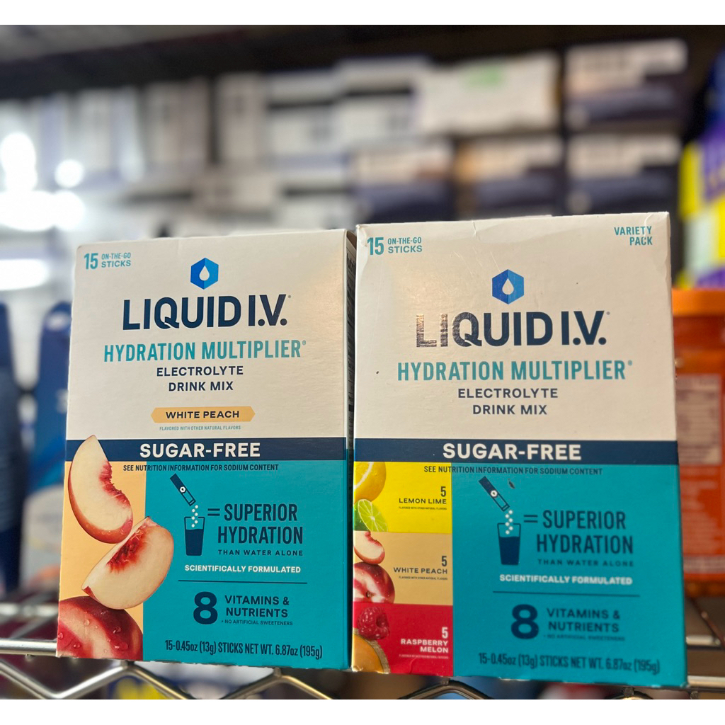 bột bù nước bù điện giải Liquid IV chuẩn Mỹ Hydration Multiplier Electrolyte Drink Mix