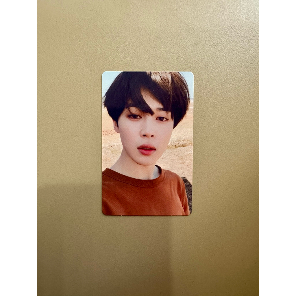 Card BTS Jimin album LY Tear Y off