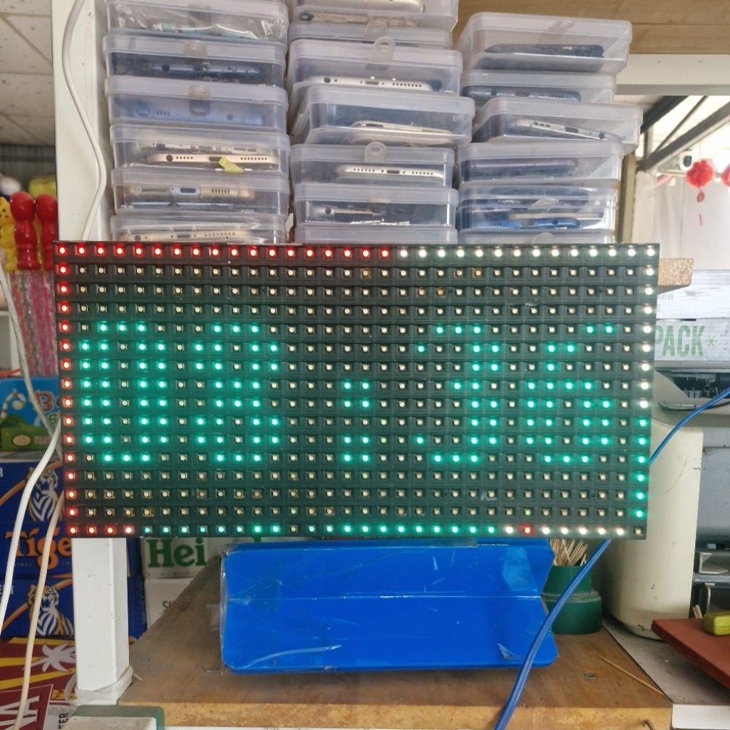 Đồng hồ điện tử led p10 full màu
