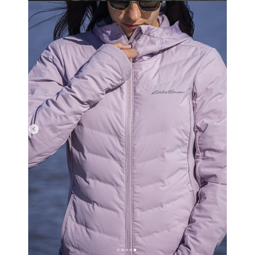 (Hybrid) Áo khoác (-5•C) đi lạnh Outdoor Eddie Bauer áo khoác nữ lông vũ đi lạnh siêu nhẹ chống ấm á