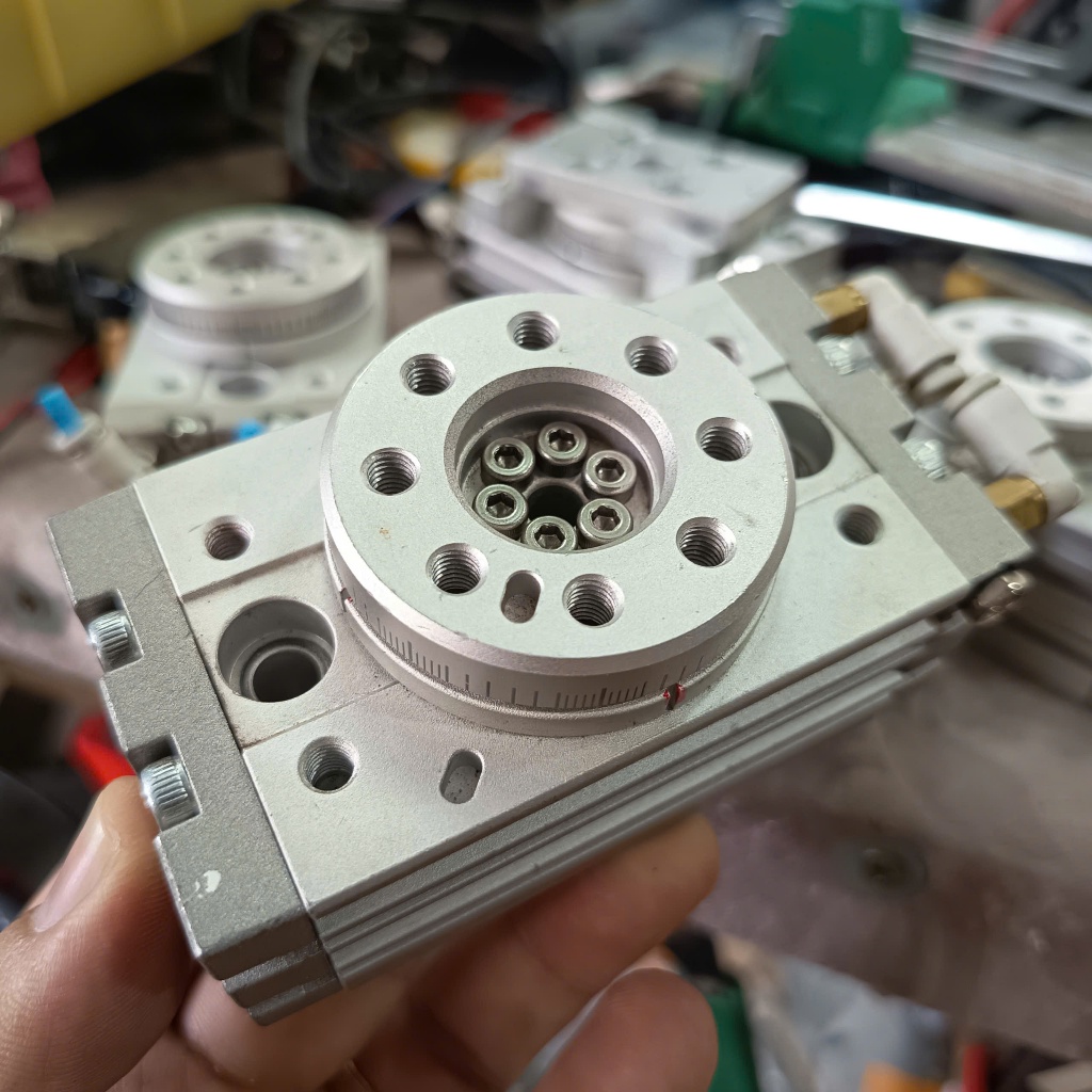 Xylanh xoay SMC MSQB10A MSQB10R - Made in Japan - Hàng đã qua sử dụng
