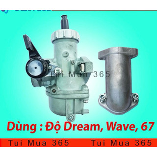 Bình Xăng Con Centa 150 Độ cho Dream, Wave, 67