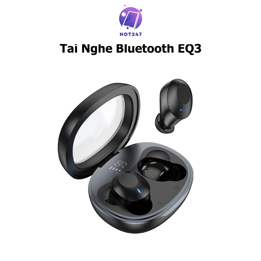 Tai nghe Hoco EQ3 - Bluetooth chính hãng, Âm thanh sống động, Phù hợp giải trí - HOT247