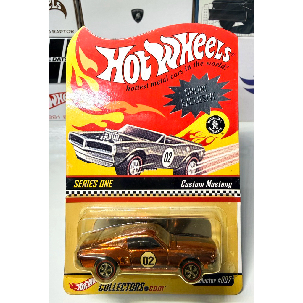 Xe mô hình Hotwheels Custom Mustang