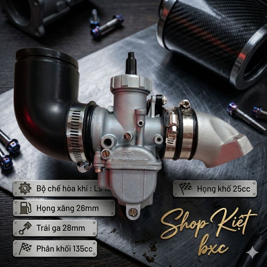 BÌNH XĂNG CON: LS 135 (HỌNG 26)