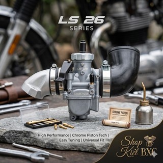 Bình xăng con: Full Bộ LS 135 (họng 26)