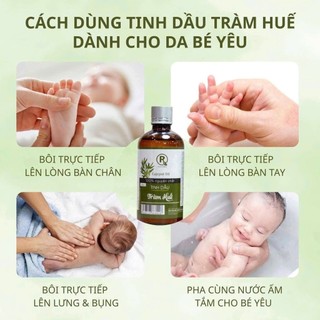 Tinh Dầu Tràm Huế ( chai lớn 100ml)