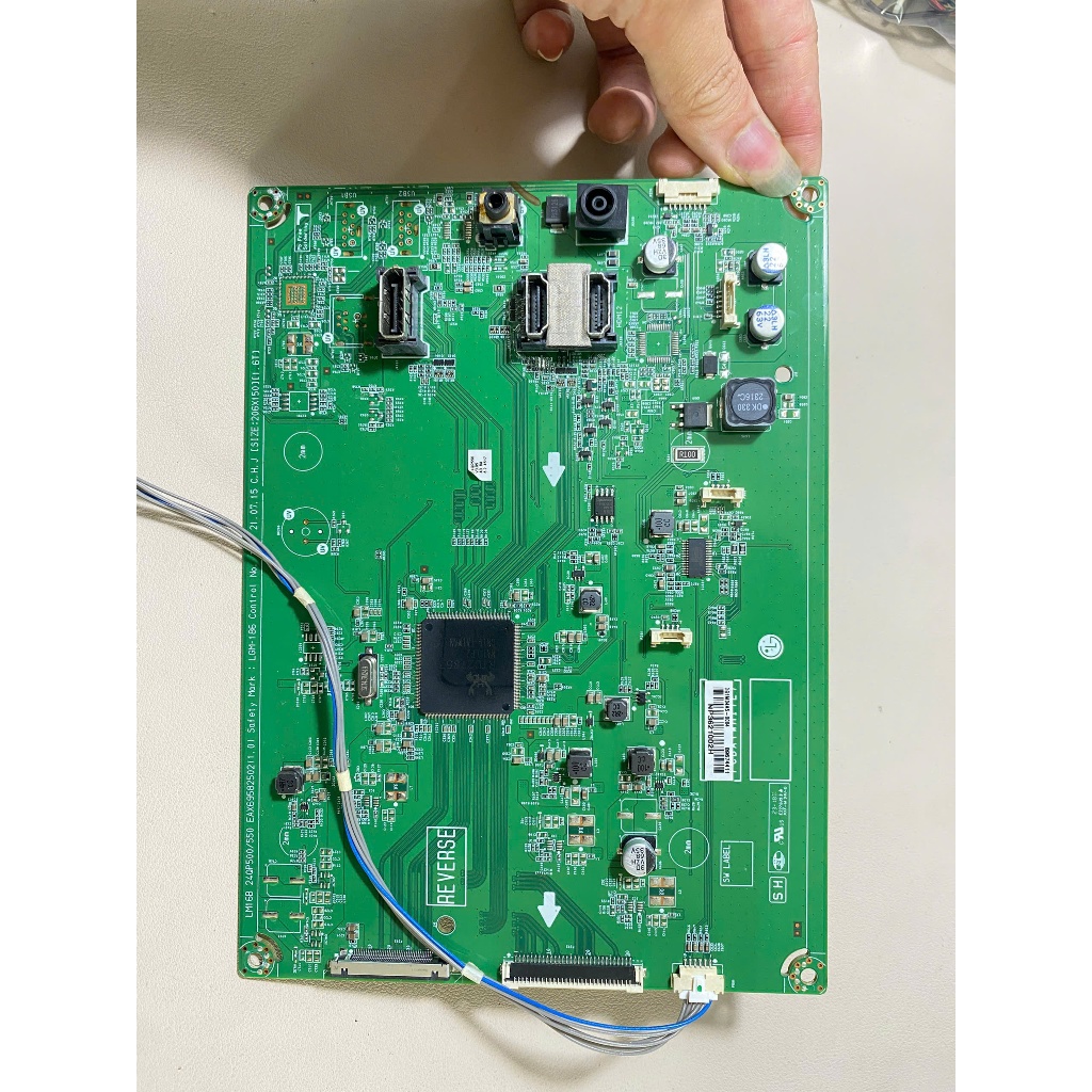 Board Main Mạch Nguồn Màn Hình LG 24QP550 24QP550-B Bóc Máy