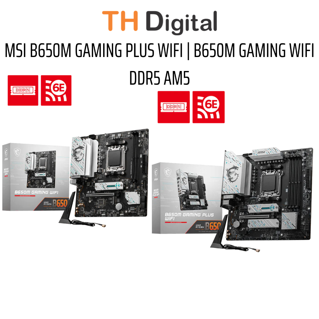 Mainboard MSI B650M GAMING PLUS WIFI | B650M GAMING WIFI DDR5 AM5 - Hàng chính hãng