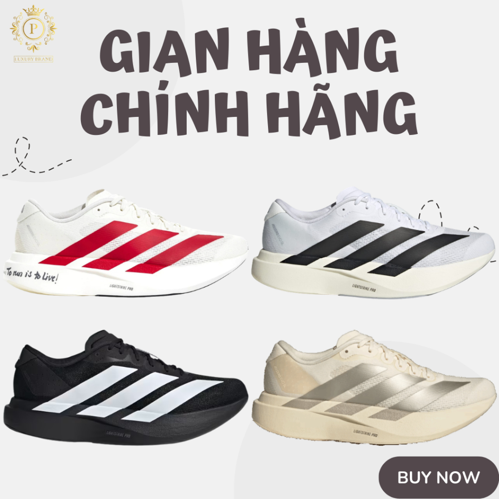 [𝙎𝘼𝙇𝙀 Chính Hãng] Giày Adidas Adizero Evo SL Pickleball, Chạy Bộ, Gym AUTHENTIC