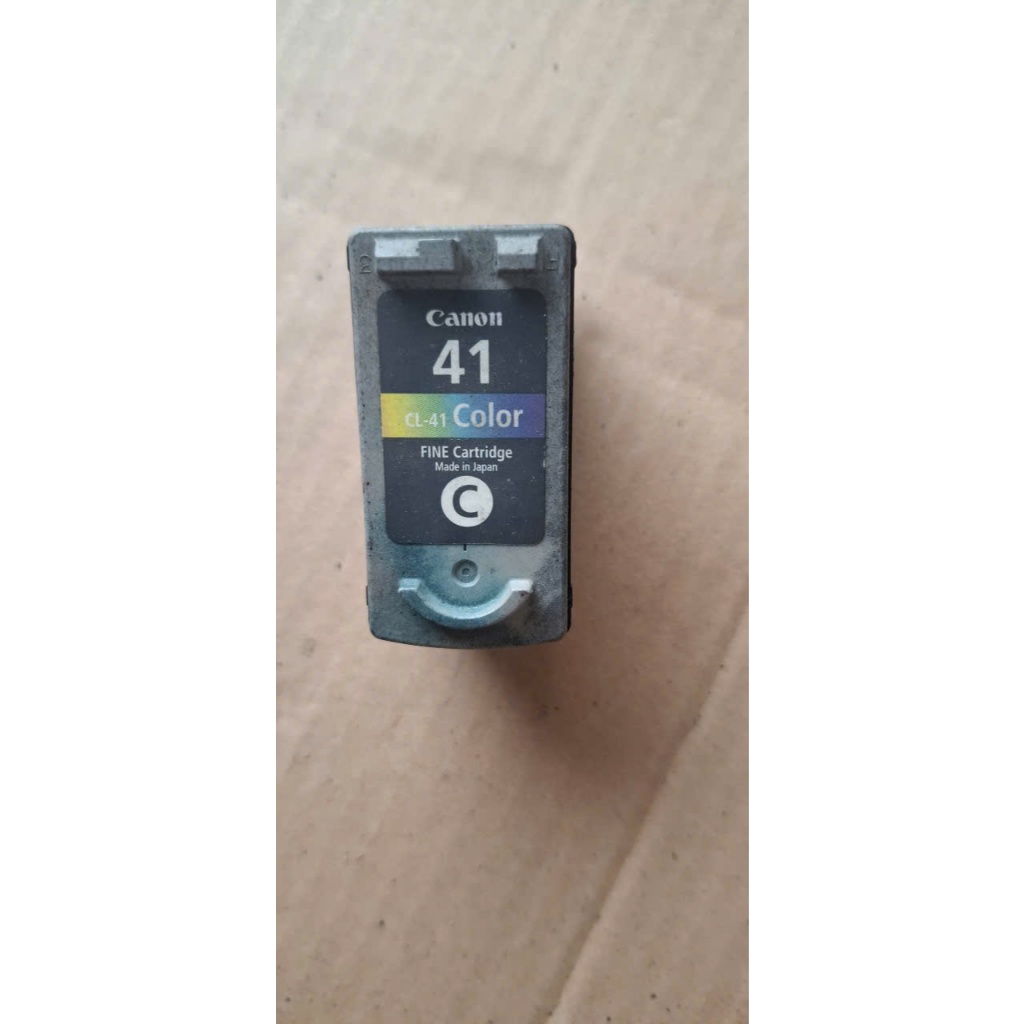 Thanh lý hộp mực in phun Canon CL-41 dùng dở dùng cho máy  MP145 150 460 308 318 IP1200 1300 1800