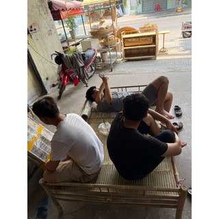 Giường tre mẫu đẹp