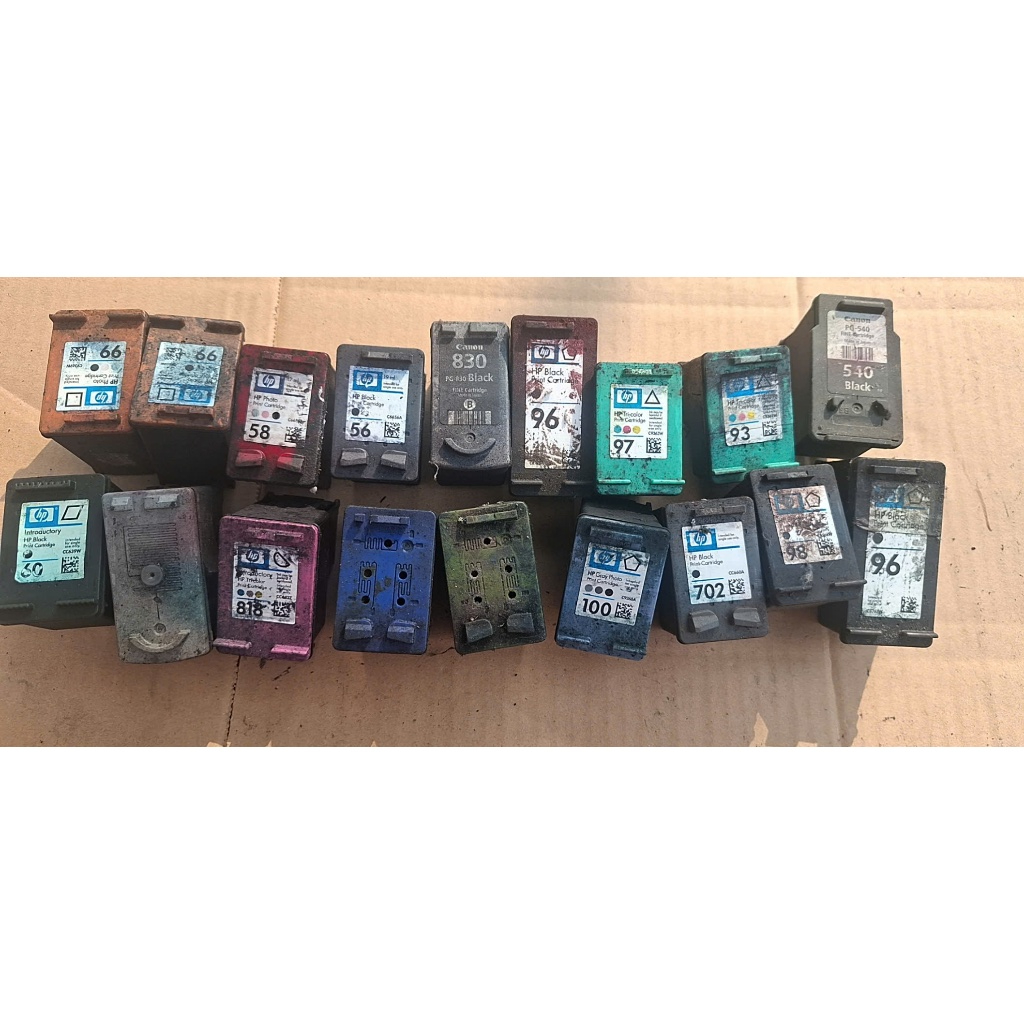 Thanh lý hộp mực HP99 HP58 HP56 HP96 HP97 HP93 HP60 HP818 HP100 HP702 HP98 HP96 Canon 830 Canon 540 
