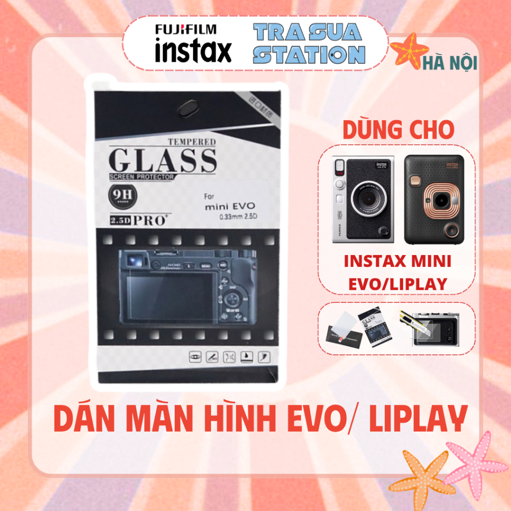 Miếng dán màn hình instax mini CAIUL - dành cho instax EVO/ instax Liplay