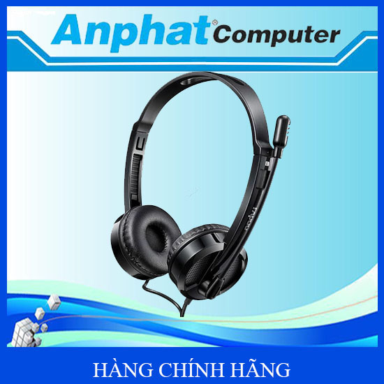 Tai Nghe Có Dây RAPOO H120 Jack USB – Hàng Chính Hãng
