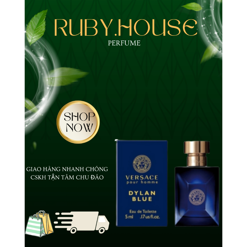 [Mini] Nước hoa Nam Versace-Versace Blue Dylan 5ml🌼