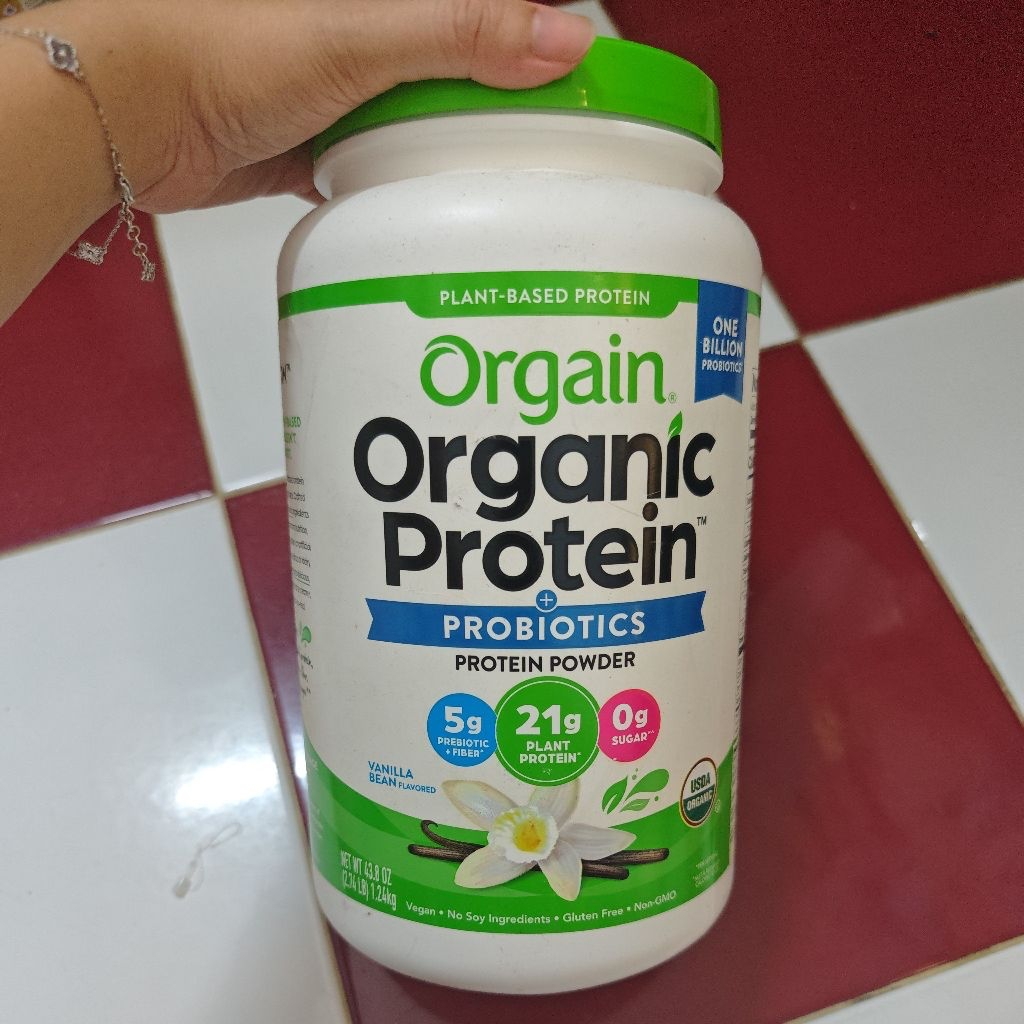 [date 08.2026] [HÀNG MỸ] Bột Đạm Protein Thuần Chay Hữu Cơ Orgain O.rganic Protein Chính Hãng