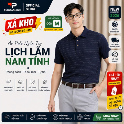 Áo thun polo nam in họa tiết chấm tròn, vải cotton cá sấu, chuẩn form dáng đẹp PPL31-1 nhiều màu PigoFashion