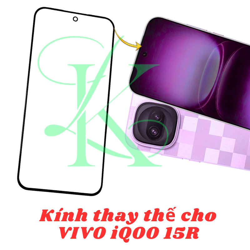 Kính ép trên màn hình dành cho Vivo IQOO 15R | kính ép dành cho Vivo IQOO 15R