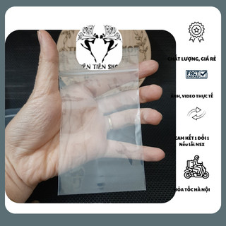 100 gam túi zip chỉ trắng đựng đồ, chia đồ tiện dụng chọn size tientienshop