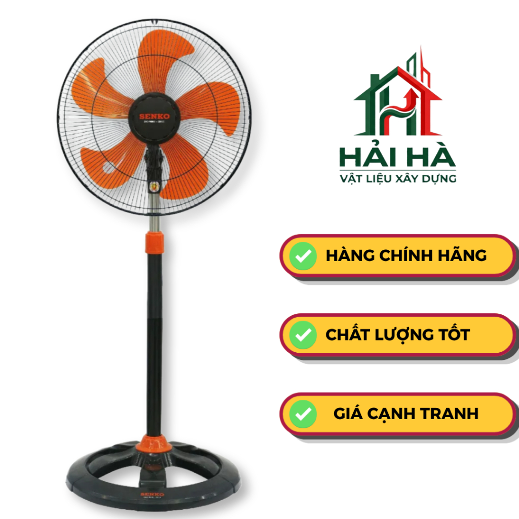 [CHÍNH HÃNG] Quạt Điện Đứng SENKO LTS1636 –Siêu Mát, Vận Hành Êm Ái, An Toàn Tuyệt Đối