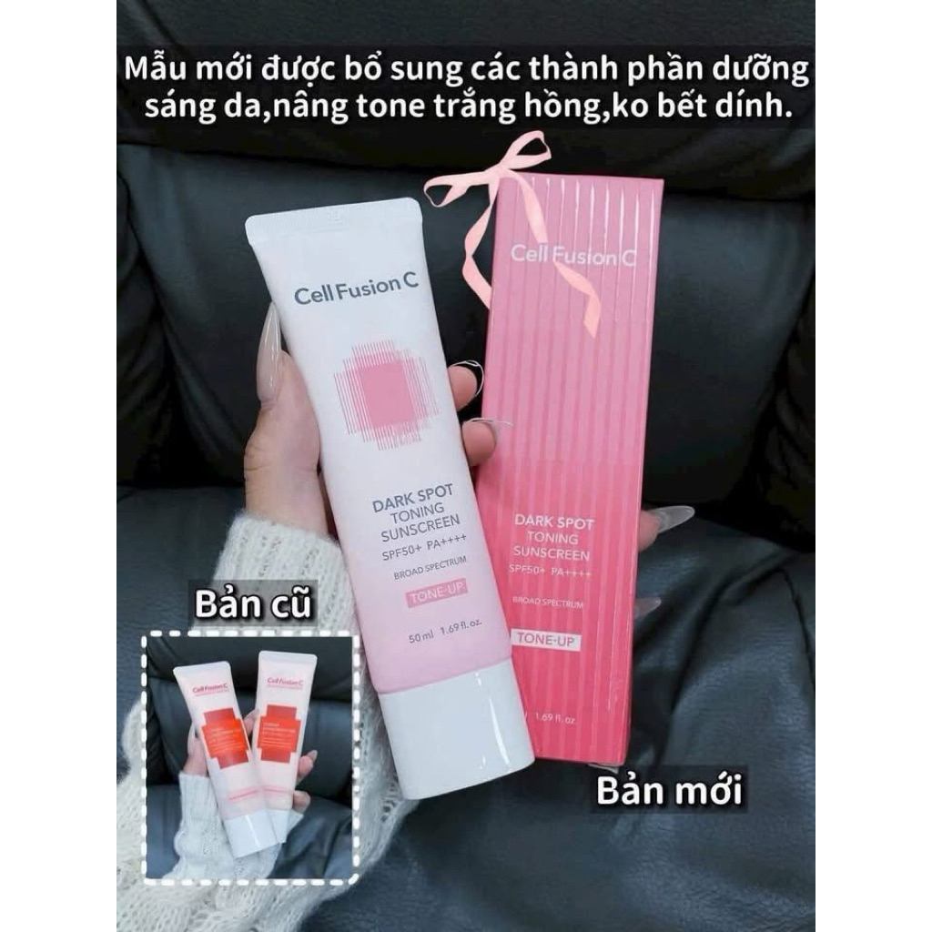 Kem chống nắng cell fushion C