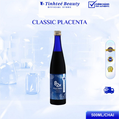 Nước Uống 82X Placenta Classic Hỗ Trợ Cải Thiện Sắc Tố Da, Duy Trì Tính Nữ Mọng Mướt 500ml/Chai