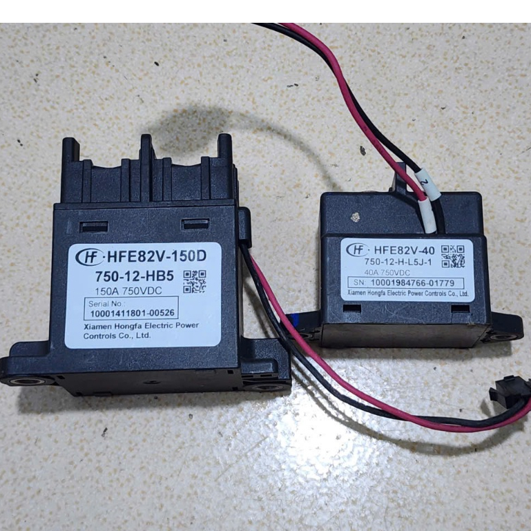 Rơle DC áp cao chuyên dụng cho xe điện 750V, 40A-150A