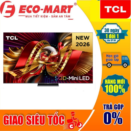 98C8L Google Tivi TCL SQD-Mini LED 98C8L AI 4K 98 Inch